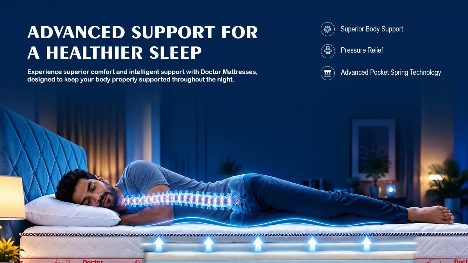 ADVANCED SUPPORT FOR HEALTHIER SLEEP